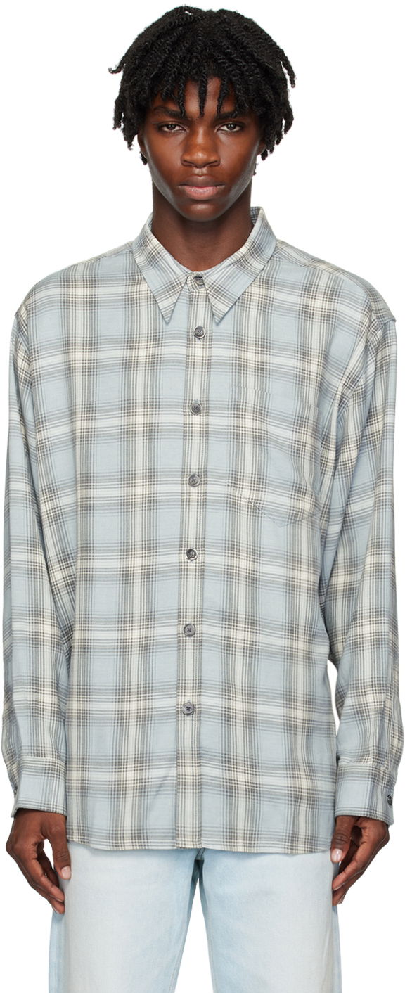 Риза AMI Shirt Сиво | HJK228.VI0010, 0