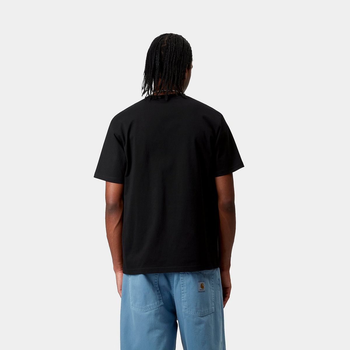 Тениска Carhartt WIP Short Sleeve University Script T-Shirt Черно | I034852_9, 1