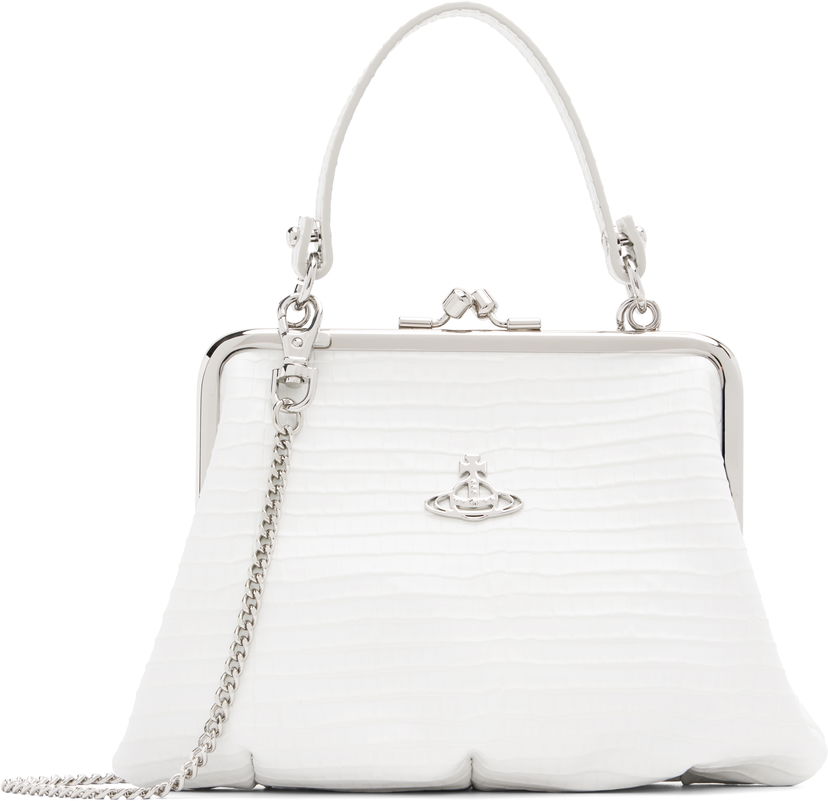 Дамска чанта Vivienne Westwood Vivienne Westwood Granny Frame Bag Бяло | 4B010006W-L00C0-