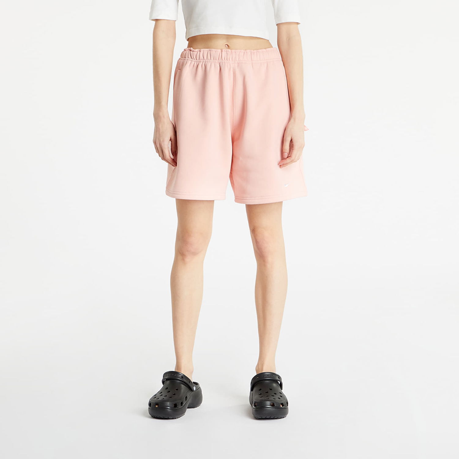 Къси панталони Nike NRG Solo Swoosh Fleece Shorts Розово | DV3055-697, 0