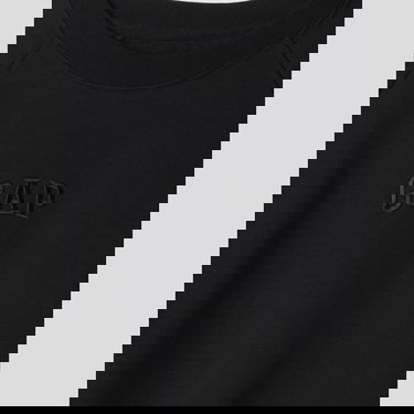 Суитчър GAP Sweatshirt Pullover Crew Black Logo M Черно | 765585-40, 3