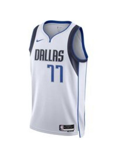 Фланелка Nike Dri-FIT NBA Dallas Mavericks Association Edition 2022/23 Doncic Luka Swingman Jerse Бяло | DN2074-100