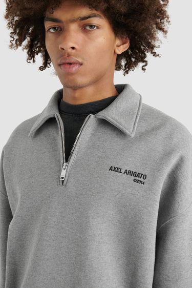 Суитчър AXEL ARIGATO Remi Half-Zip Sweater Сиво | A2218001, 5