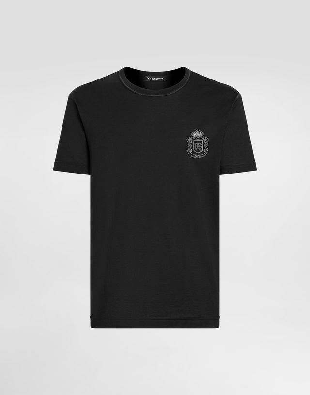 Dolce & Gabbana T-shirt With Heraldic Patch