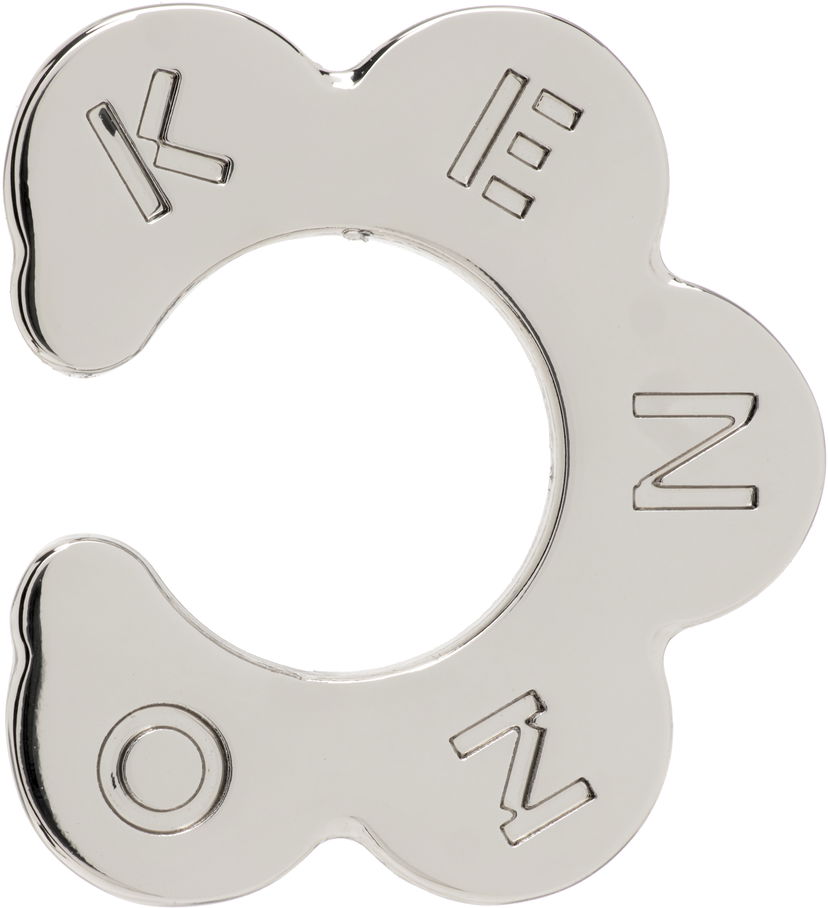 Обеци KENZO Kenzo 'KENZO Stamp' Ear Cuff Металик | FF58BI413M04