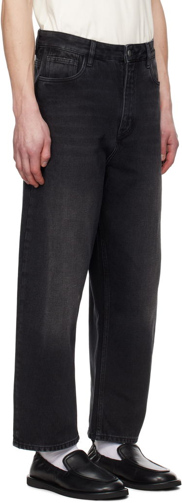 Дънки Studio Nicholson Studio Nicholson Land Jeans Черно | LAND SNM - 1111, 1