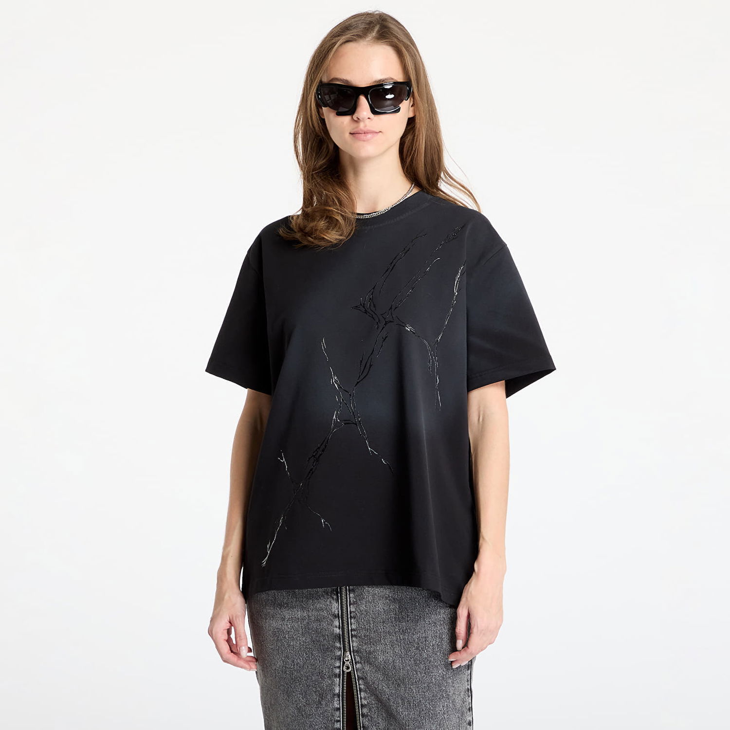 Тениска HELIOT EMIL HELIOT EMIL Fluxus T-Shirt Черно | PRESS25_M_09_129_BLK01, 1