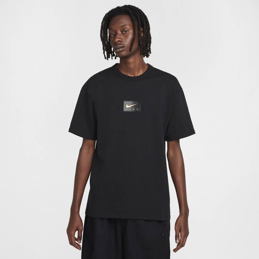 Тениска Nike Sportswear M90 T-Shirt Print Short Sleeve Черно | FZ7970-010