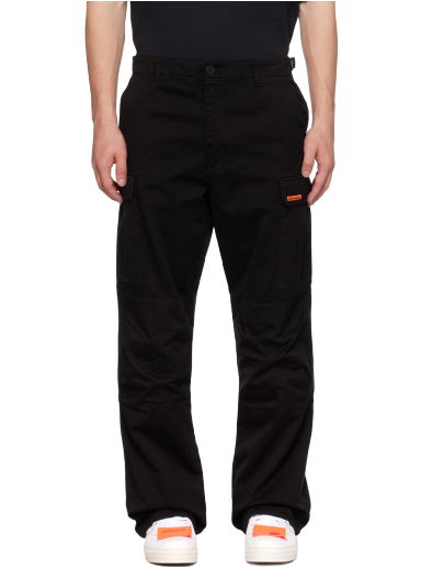 Карго панталони HERON PRESTON Vintage Wash Cargo Pants Черно | HMCF012F23FAB0031000