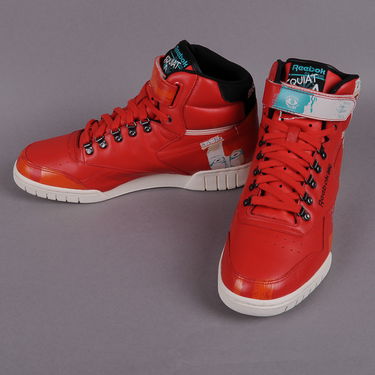 Кецове и обувки Reebok Exofit Plus Hi Basquiat Червено | v48183, 2