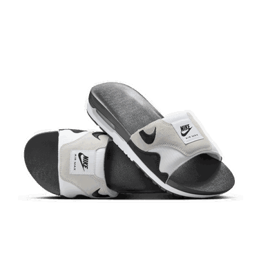 Кецове и обувки Nike Air Max 1 Slide White Black Бяло | DH0295-102, 2