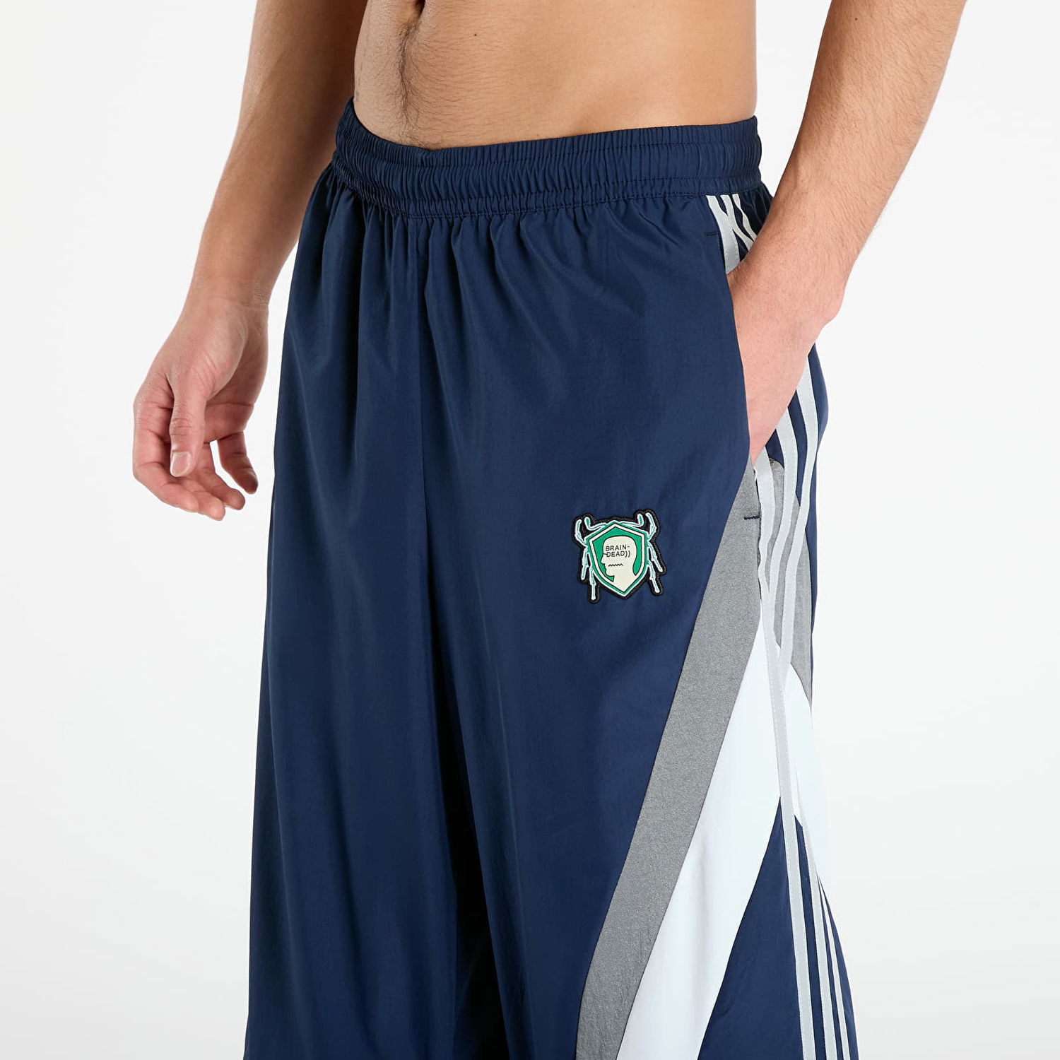 Спортни панталони adidas Originals Originals x Brain Dead Convertible Track Pants Тъмно синьо | JY7975, 1