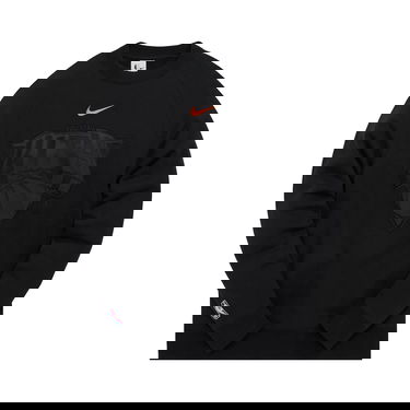 Тениска KITH & Nike For New York Knicks Fleece Crewneck Черно | CZ5611 010, 1