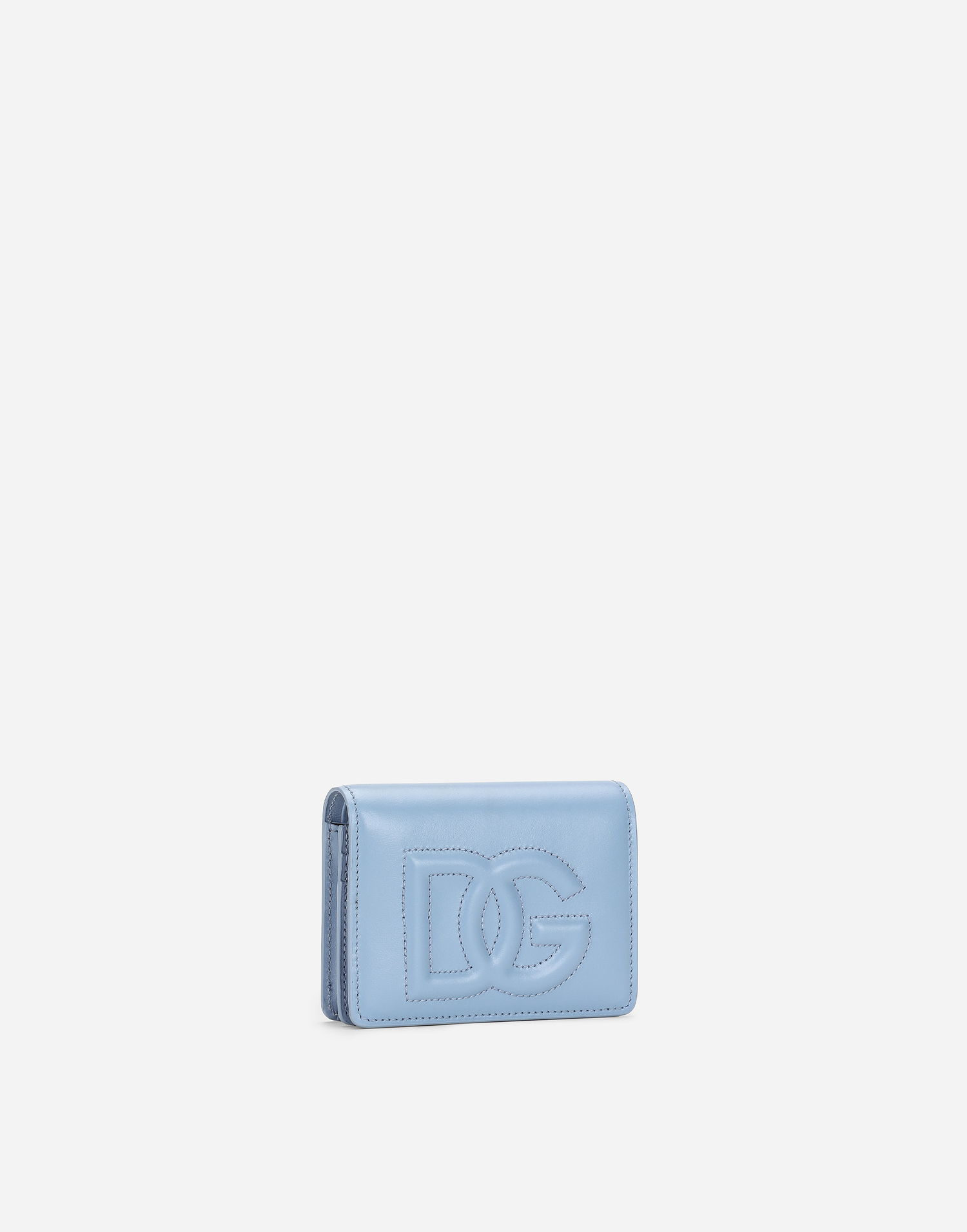 Портфейл Dolce & Gabbana Dolce & Gabbana DG Logo Leather Wallet Синьо | BI1211AG08180789, 1