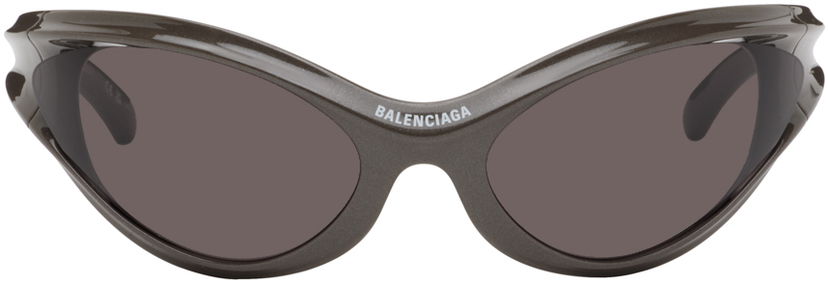 Слънчеви очила Balenciaga Dynamo Round Sunglasses Сиво | BB0317S-003