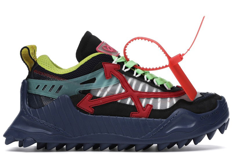 Кецове и обувки Off-White Odsy-1000 Blue Red FW19 Синьо | OMIA139F198000403020, 0