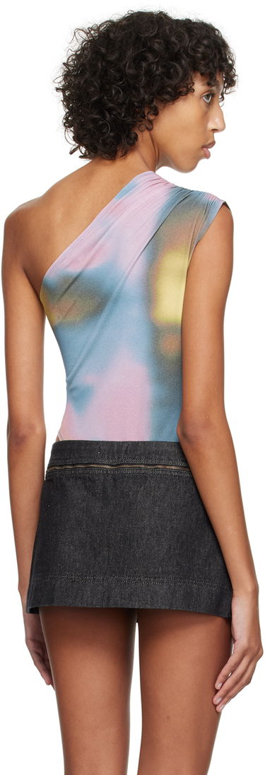 боди Miaou Miaou One Shoulder Jersey Bodysuit Многоцветен | 6005VC2COS, 2