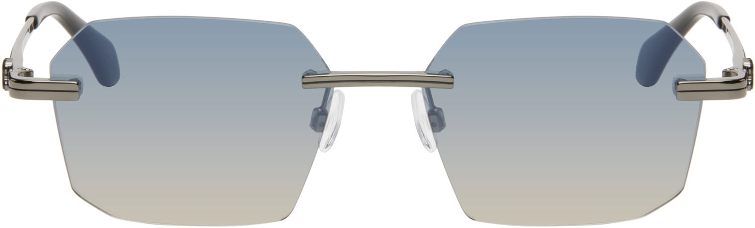 Слънчеви очила Palm Angels Palm Angels Quartz Sunglasses Синьо | PERI10GS25MET0011007, 0