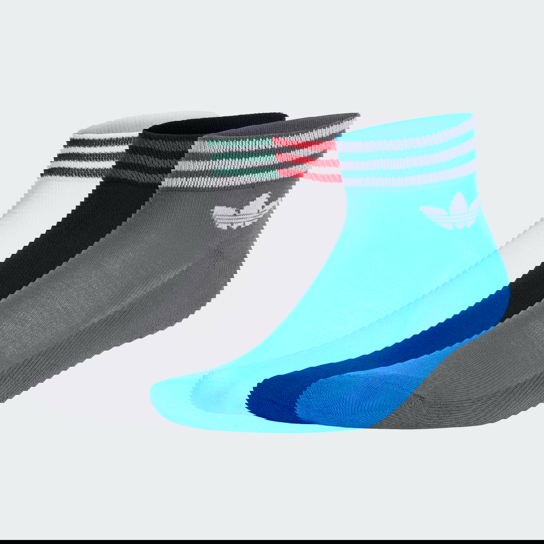 Чорапи adidas Performance Trefoil Ankle Socks (3 Pairs) Синьо | JI9487, 1
