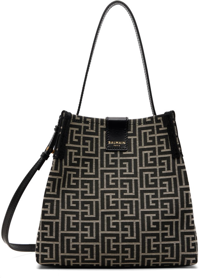 Monogram Jacquard Bucket Bag