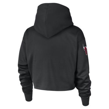 Суитчър Nike Chicago Bulls Courtside City Edition NBA Fleece Pullover Hoodie Черно | DO0141-010, 2