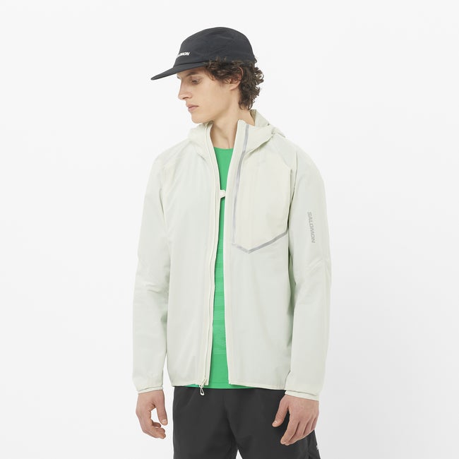 Ветровка Salomon Bonatti Trail Running Jacket Бежово | LC2673500, 0