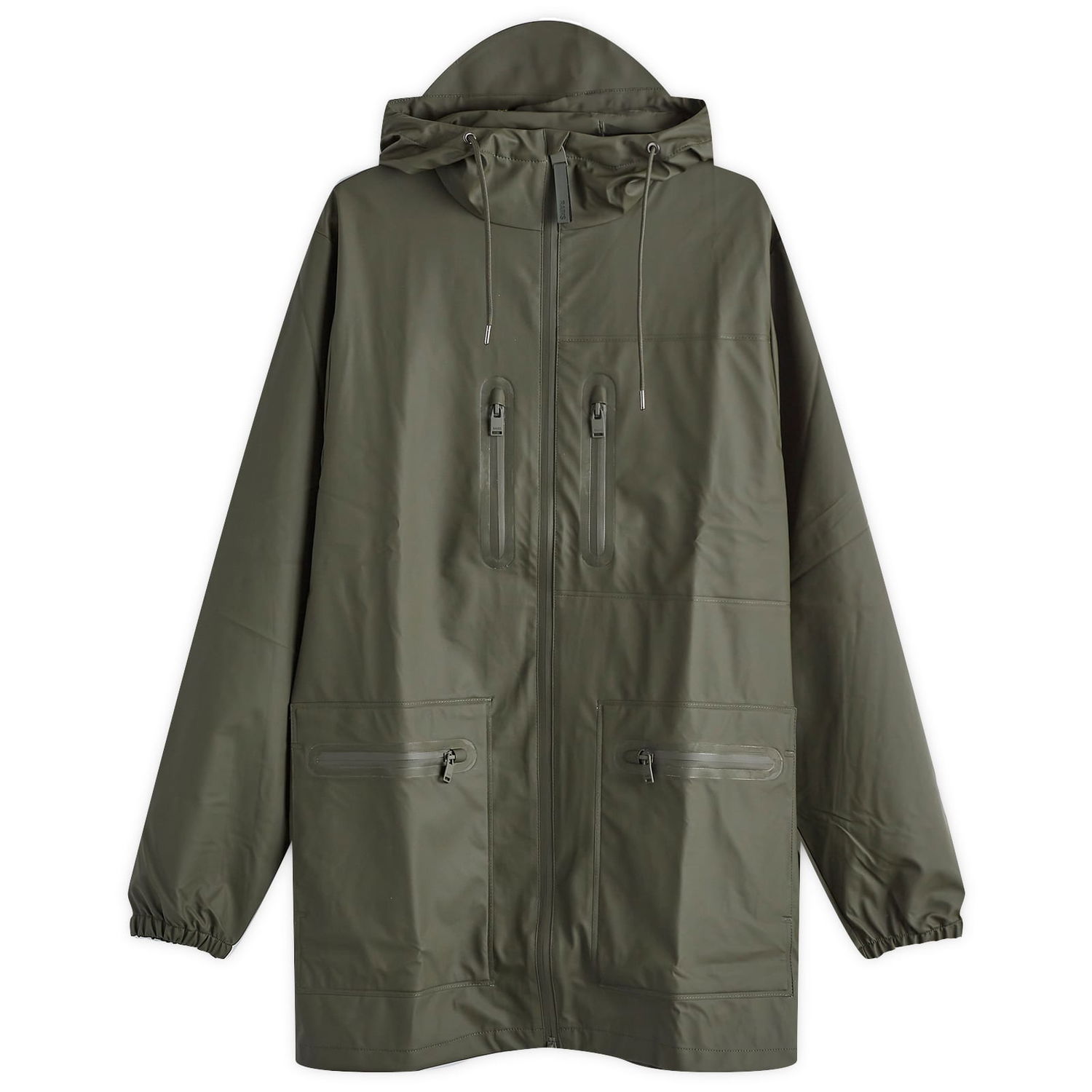 Парка Rains Cargo Long Jacket Зелено | 12060-03, 0