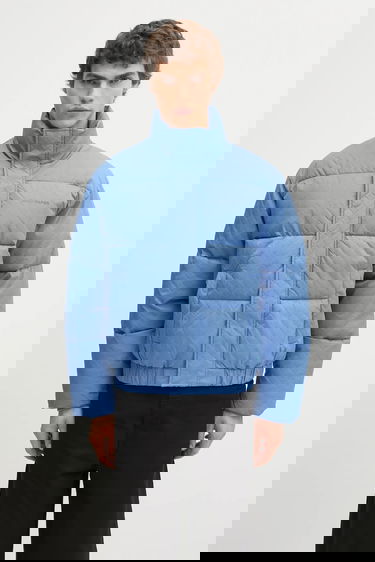 Пухо яке DAILY PAPER Renako Monogram Puffer Winter Oversize Jacket Синьо | 2521063, 0