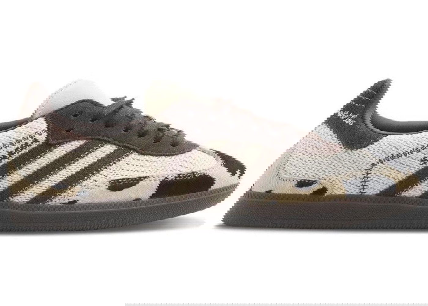 Кецове и обувки adidas Originals Notitle x Samba OG "Cow Print" Бежово | ID6024, 0