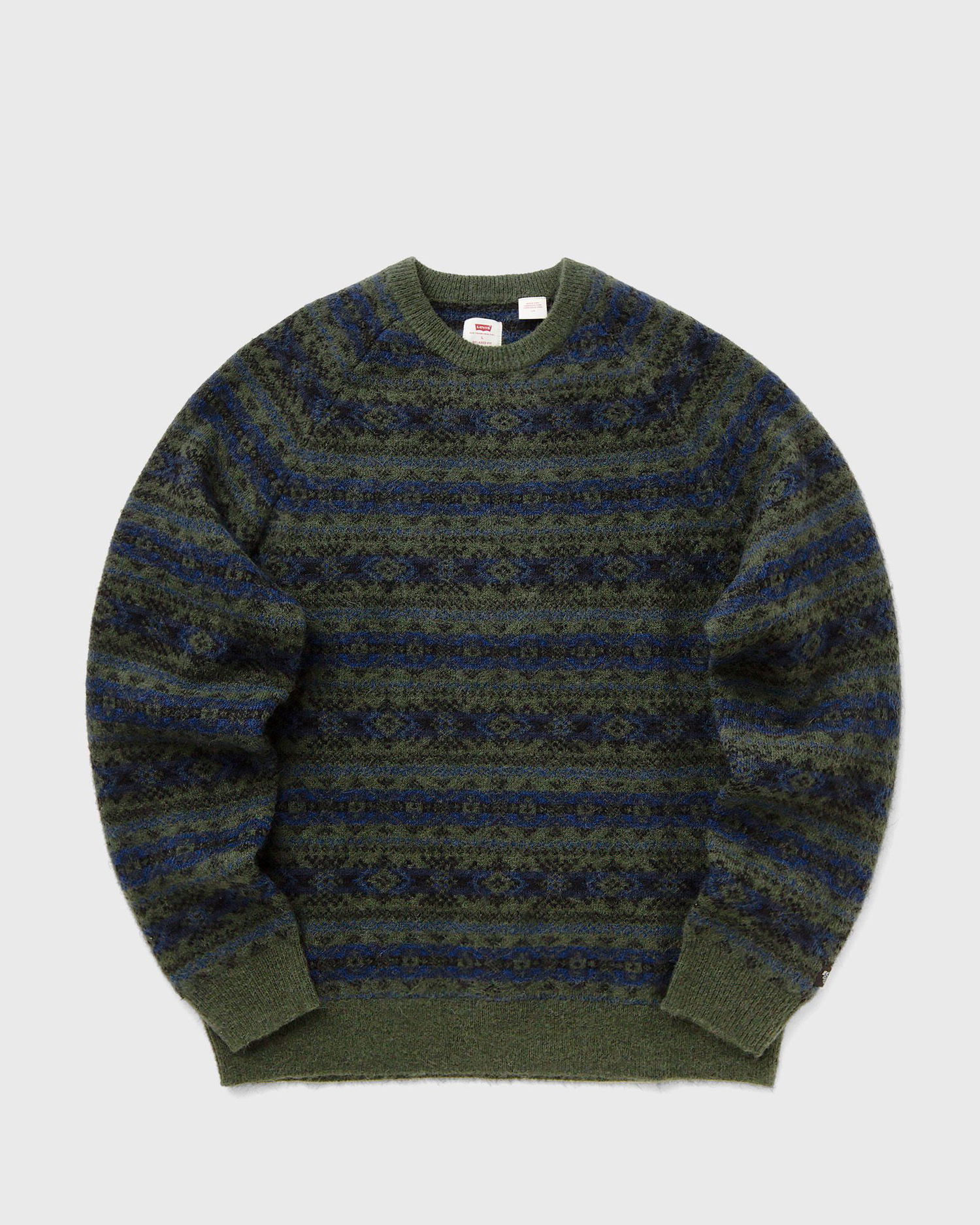 Пуловер Levi's Presidio Raglan Sweater Зелено | 003EF-0000, 1