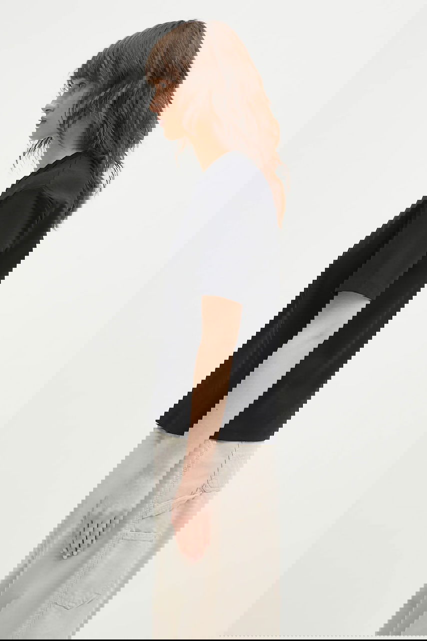 Тениска Carhartt WIP Short Sleeve Luca T-Shirt Черно | I034633.89XX, 1