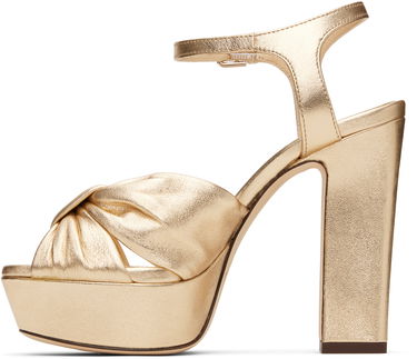 Pокля Jimmy Choo Jimmy Choo Heloise 120 Heeled Sandals Металик | HELOISE 120, 2