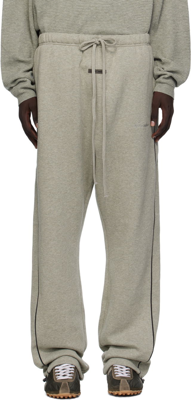 ESSENTIALS Relaxed Fleece Piping Sweatpants