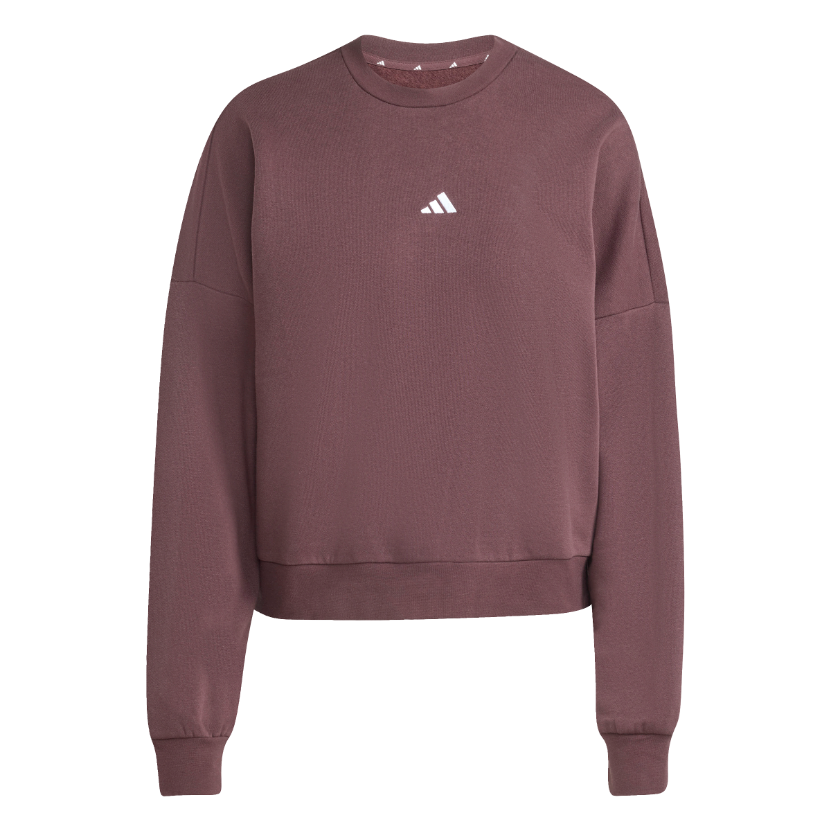 Суитчър adidas Originals Studio Lounge Fleece Cropped Sweatshirt Лилаво | JV7302, 0