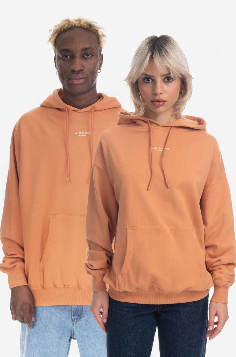 Суитчър Drôle de Monsieur Hoodie Оранжево
 | HO109.PEACH