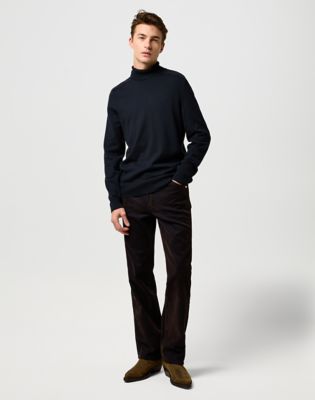 Пуловер Wrangler Wrangler Regular Fit Turtleneck Тъмно синьо | 112371532:XXL, 1