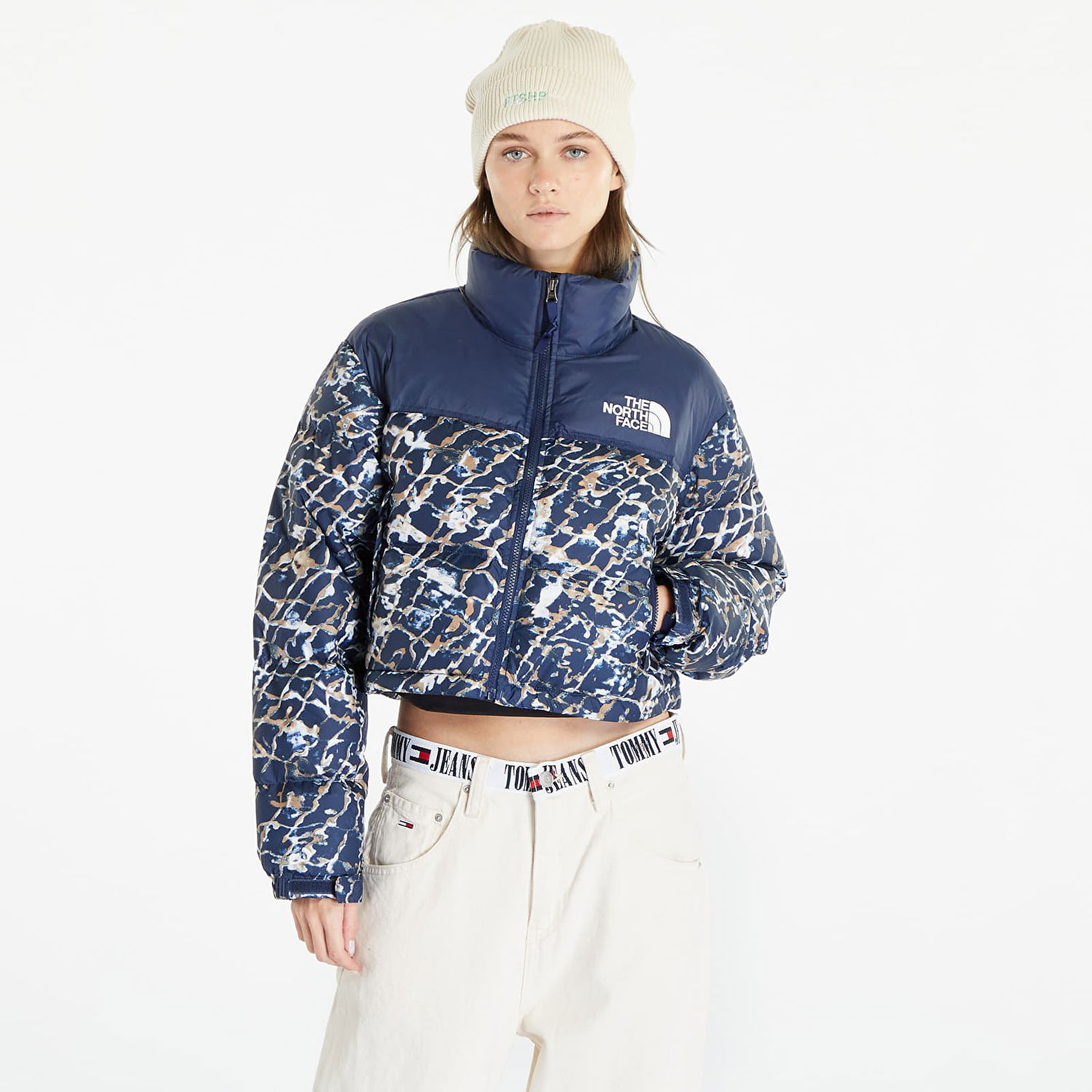 Яке The North Face Nuptse Dusty Periwinkle Тъмно синьо | NF0A5GGEOTP1, 0