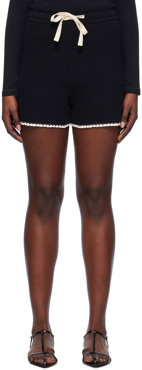 Къси панталони Jil Sander Stitching Shorts Черно | J40MU0113_J15401, 0
