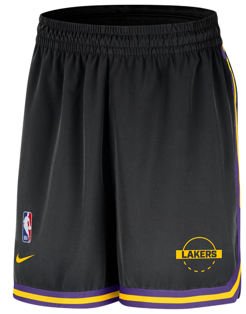 Къси панталони Nike Los Angeles Lakers DNA Woven Shorts Черно | hm7380-010