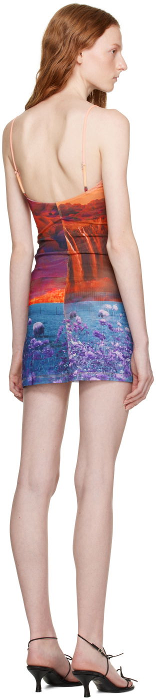 Pокля Miaou Miaou Anya Print Mini Dress Многоцветен | 5026PM1OAS, 2