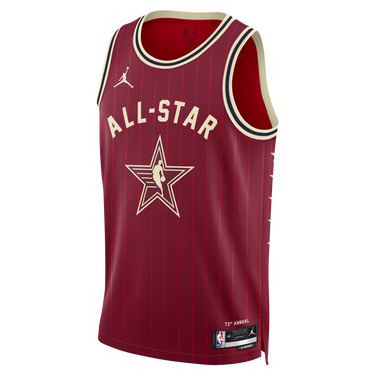Фланелка Jordan Dri-FIT Swingman Stephen Curry 2024 All-Star Weekend Jersey Червено | FQ7732-601, 2