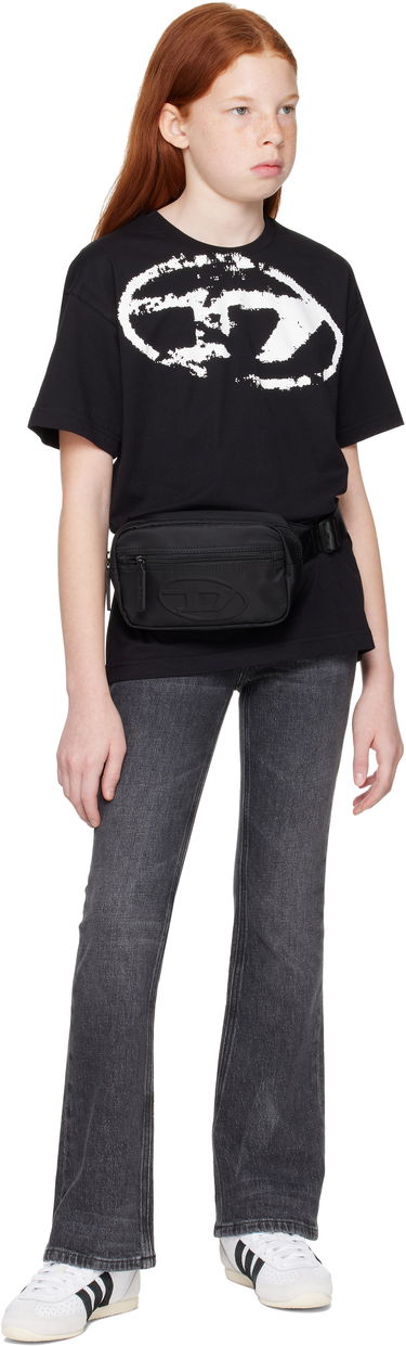 Чанта за кръста Diesel Diesel Embossed-Logo Belt Bag Черно | J01926, 3