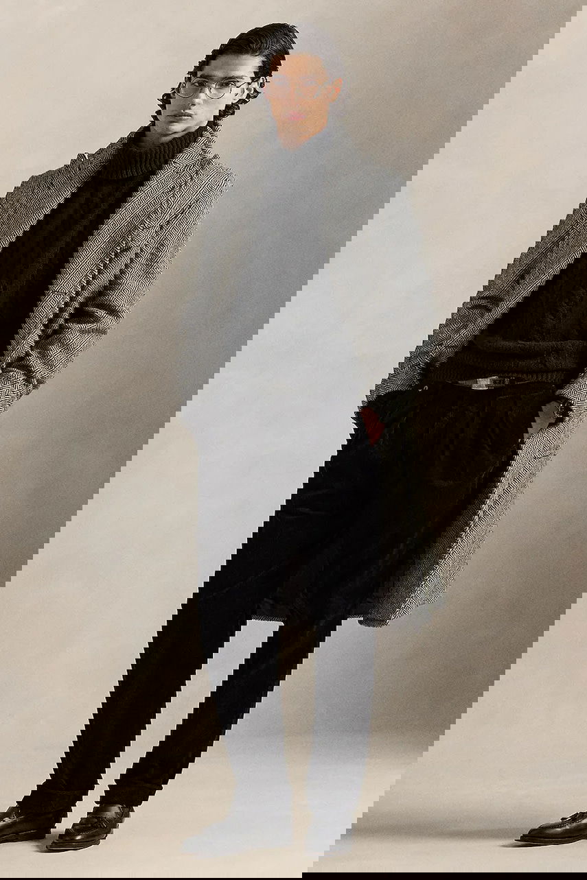 Панталони Polo by Ralph Lauren Pleated Corduroy Chinos Черно | 710882543014, 1