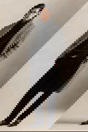 Панталони Polo by Ralph Lauren Pleated Corduroy Chinos Черно | 710882543014, 1