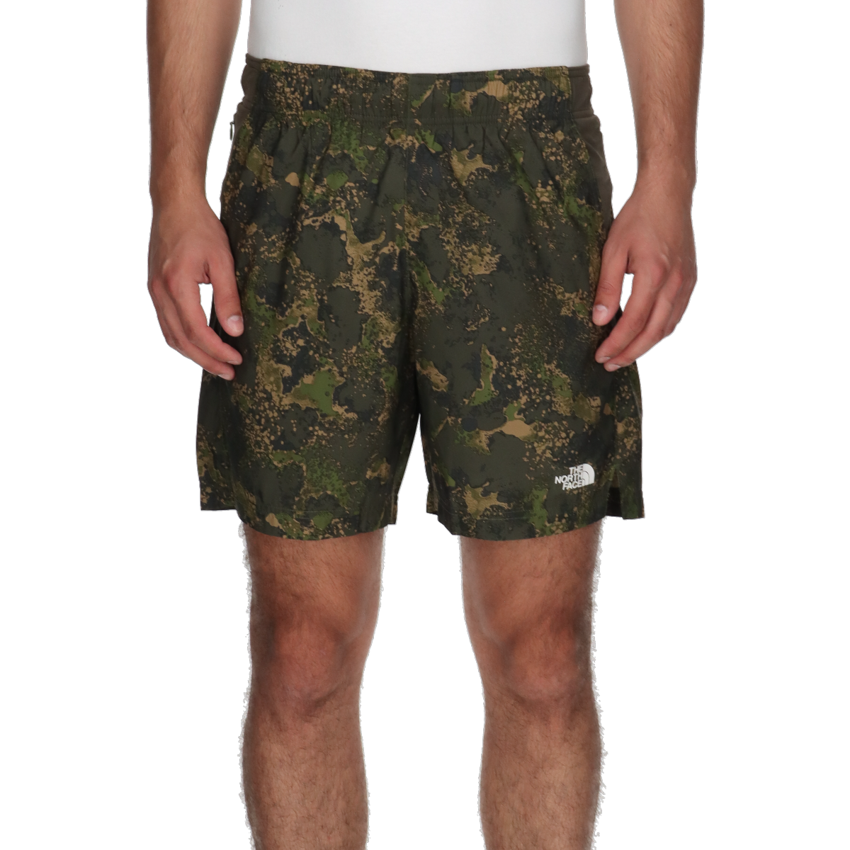 Къси панталони The North Face 24/7 Print 7" Shorts Зелено | NF0A886W1BI1, 0