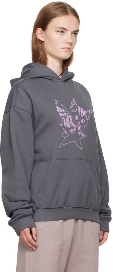 Суитчър We11done We11done Monster Fitted Hoodie Сиво | WD-TH2-24-832-U-CH, 1