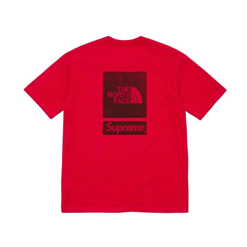 Тениска Supreme Logo T-Shirt by Supreme x The North Face Червено | SUP-SS24-048
