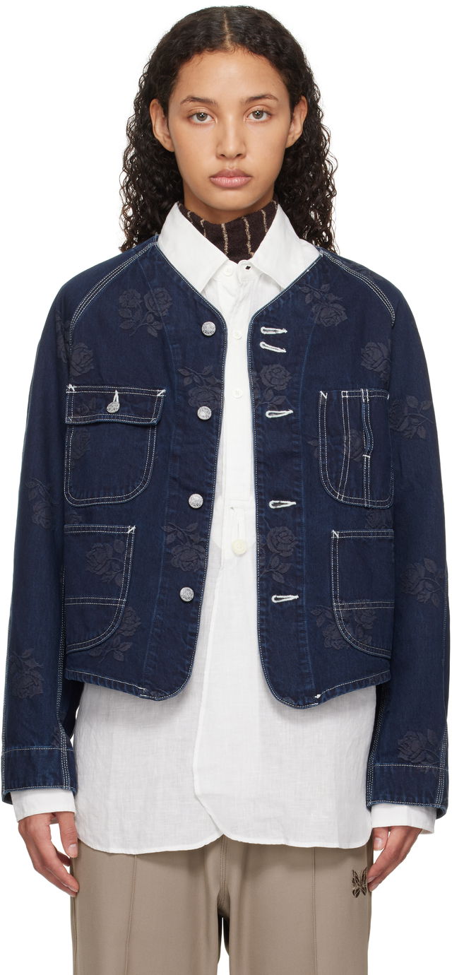 Short Coverall Denim Jacket