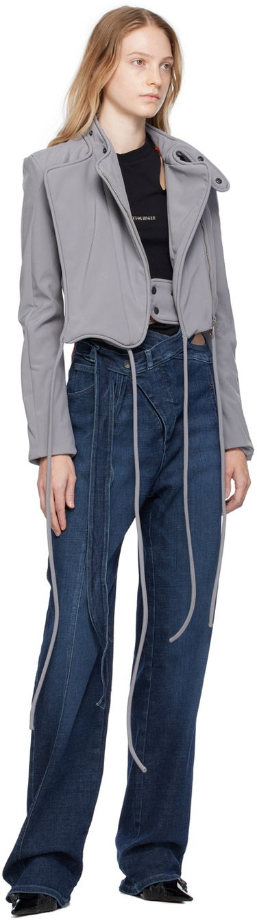 Яке Ottolinger Ottolinger Extended Trim Jacket Сиво | 405701, 3