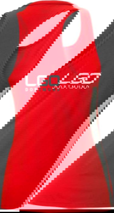 Тениска Puma Cross the Line Singlet 2.0 LGO Dortmund Червено | cross-the-line-singlet-2-0, 1